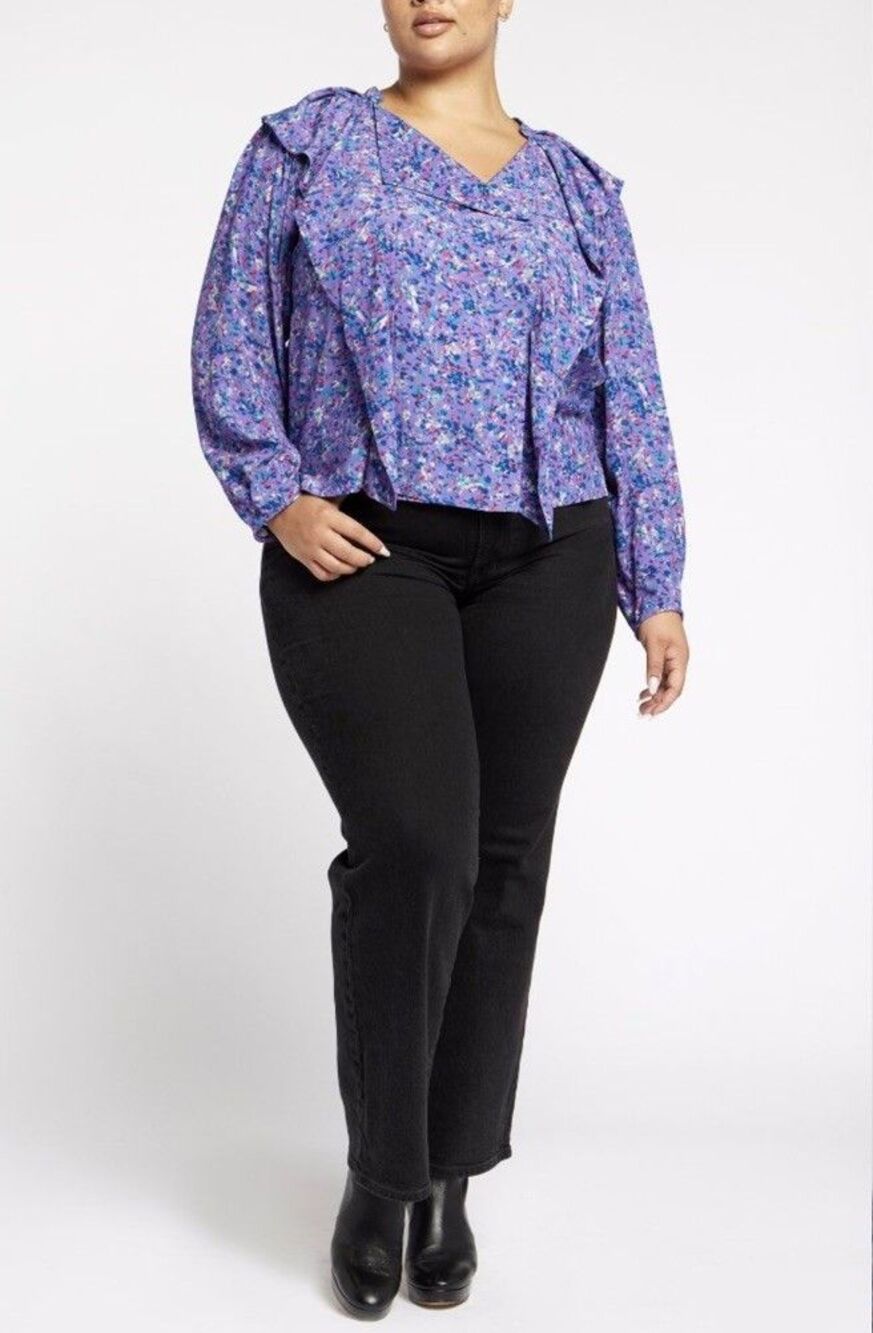 NWT Joie Women’s Raquel B Long Sleeve Top Size OX